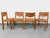 Vintage Chairs in Elm and Leather from Maison Regain, 1970s-1980s, Set of 4 For Sale - Image 18 of 18