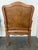 Pair of VIntage French Louis XV Cognac Leather Fauteuils For Sale - Image 14 of 18