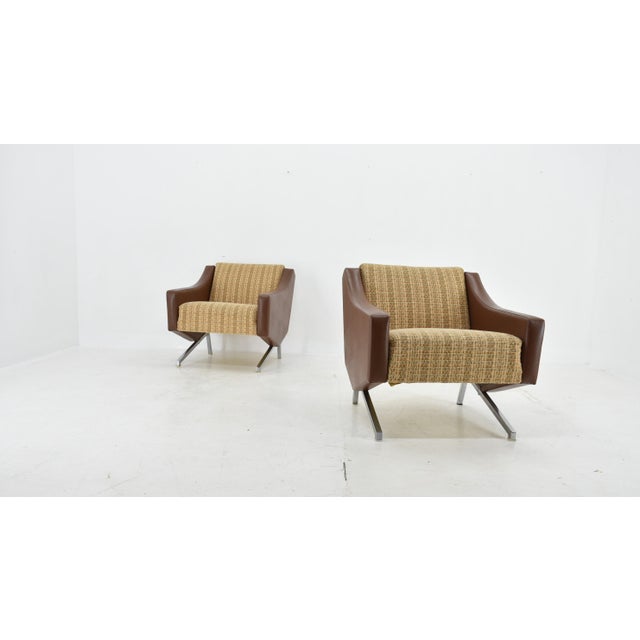 Set of Italian Armchairs, 1960s For Sale - Image 3 of 15