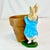 Vintage Home is pleased to offer this Beatrix Potter Perter Rabbit Ceramic Planter. Potter wrote books featuring Peter...
