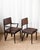Mid-Century Modern 1950s John Stuart Mid-Century Modern Cane and Wood Dining Chairs For Sale - Image 3 of 13
