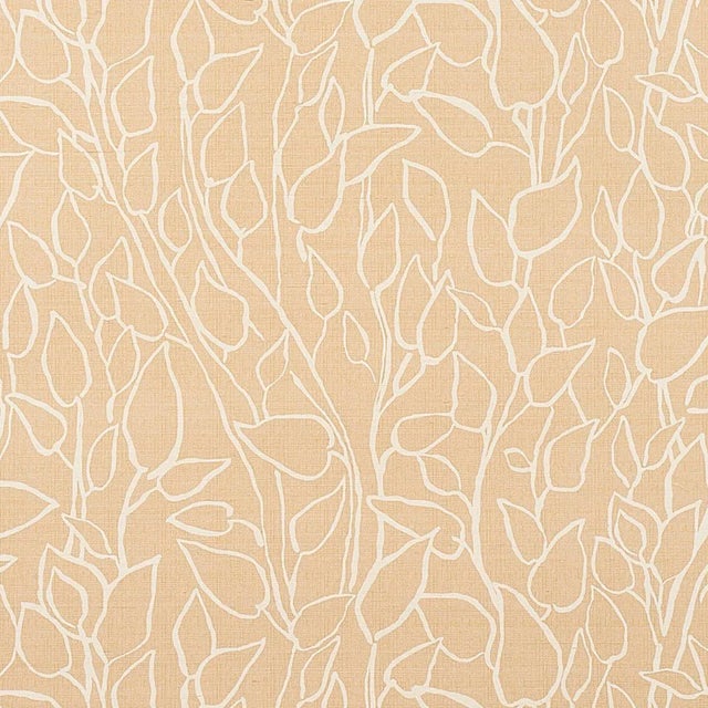 Schumacher Solandra Vine Sisal Wallpaper in Straw - 10 Yards For Sale