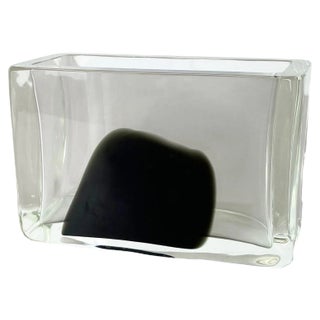 Large Murano Glass Vase by Antonio da Ros for Cenedese, 1970 For Sale