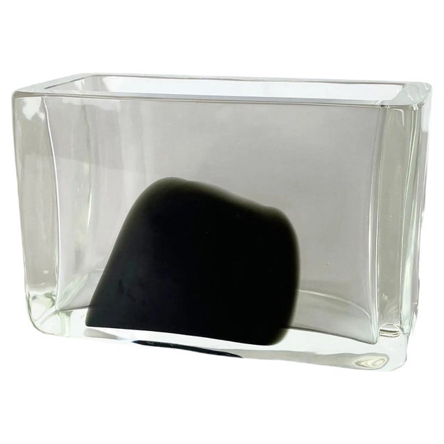 Large Murano Glass Vase by Antonio da Ros for Cenedese, 1970 For Sale