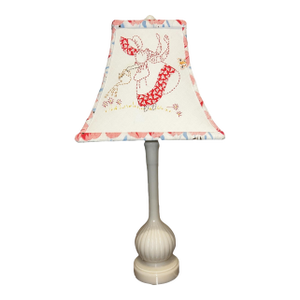 1930's Aladdin Alacite Table Lamp With Custom Shade