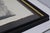 Late 20th Century Martha Cianelli Signed Modernist Abstract Lithograph in Black & Gold Frame For Sale - Image 12 of 15