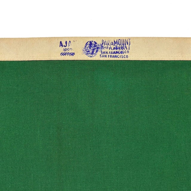 Vintage Cotton Flag of Mexico For Sale In Los Angeles - Image 6 of 6