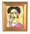 Mid-Century Modern Woman Portrait Oil Painting by the Talented Ruth Arenz Including the Antiqued Gold Wood Frame For Sale - Image 3 of 8