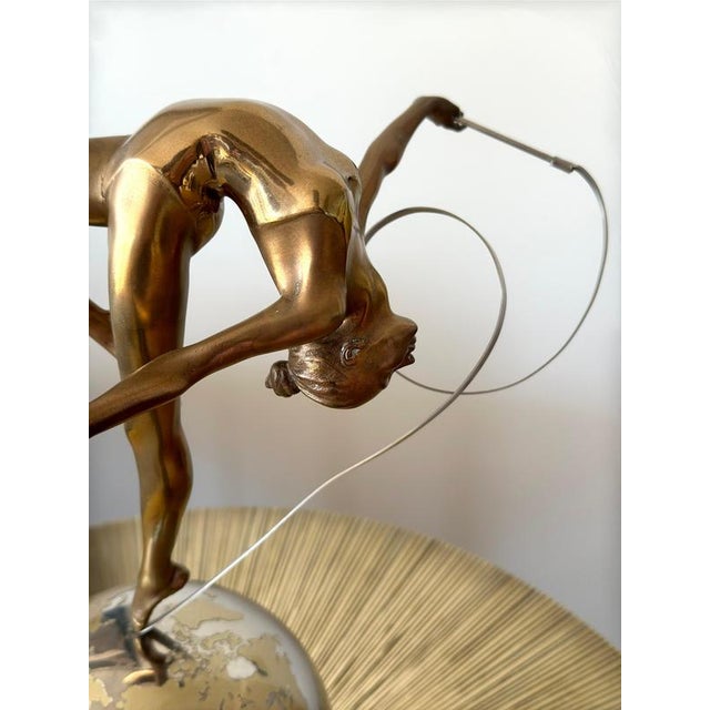 Eleanor Cardozo, Ribbon on World, 2011, Bronze For Sale - Image 6 of 10