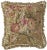 New Aubusson Throw Pillow 22"x22" Pink Flowers Overall measurements (inches) 22H x 22W x 4D. Abundant pink flowers cover...