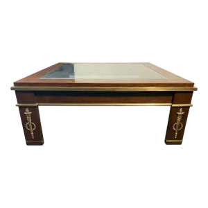 1990s Mastercraft Furniture Neoclassical Coffee Table