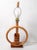 Carl Auböck 1950s Bohemian Bent Bamboo Table Lamp Original Goatskin Shade For Sale - Image 4 of 12