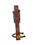 Mid 20th Century Vintage Western Folk Art Cowboy Boot Coin Bank With Horseshoe & Brass Bell – Handcrafted Rustic For Sale - Image 5 of 11