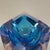 Murano Glass Faceted Diamond Sommerso Bowl from Flavio Poli, Italy, 1970s For Sale - Image 9 of 18