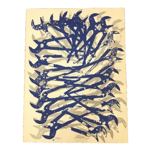 1979 Arman French Hydra Screenprint