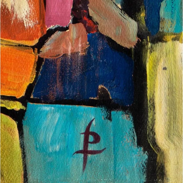 Signed with monogram lower right, 'P.T.'. Additionally signed verso, 'Pearl Took' (1928 - 2012, American) and dated...