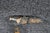 Antique walking stick featuring a naturally formed walnut shaft with a distinctive handle incorporating deer antler and a...