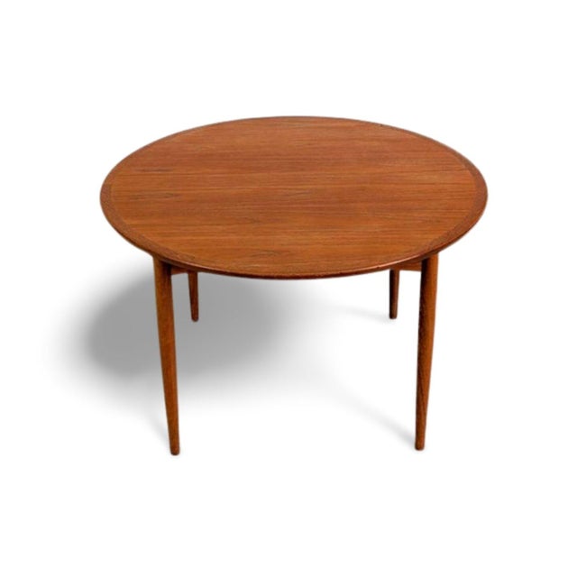 Mid-Century Modern Danish Coffee Table in Teak For Sale - Image 9 of 9