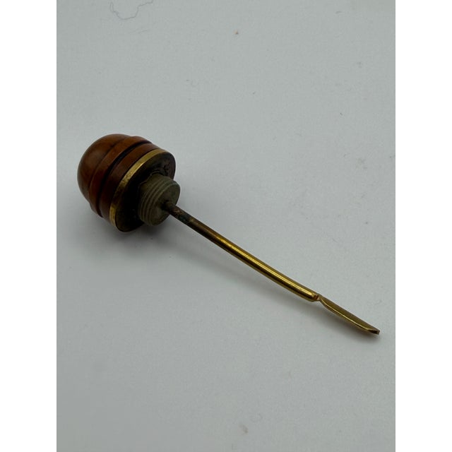 Contemporary Wood Snuff Bottle With Trees With Carvings of Trees For Sale - Image 10 of 12