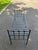 Black Wrought Iron Bench For Sale - Image 10 of 18