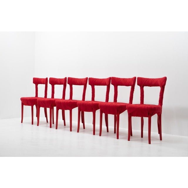 Mummy Chairs by Peter Traag, 2007, Set of 6 For Sale - Image 6 of 17