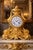 c.1860 Ad Mougin Louis XVI Gilt Bronze Clock Set, 3 PCS For Sale - Image 4 of 18