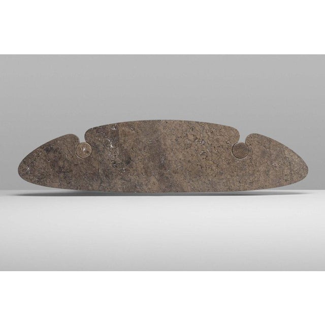 Stone Eros Console Table by Angelo Mangiarotti for Skipper, Italy, 1971 For Sale - Image 7 of 18