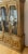 Drexel Heritage Mid-Century Drexel China Cabinet With Arched Lattice Glass Doors For Sale - Image 4 of 12