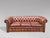 Superb Quality Early 20th-Century Brown Leather 3-Seater Chesterfield Sofa A stunning early 20th-century three-seater...