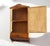 Vintage Art Deco Wooden Wall Cabinet with Mirror, 1920s For Sale - Image 10 of 11