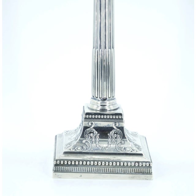 James Dixon & Sons Old English Silverplate Five Light Candelabrum by James Dixon, Circa 1860 For Sale - Image 4 of 13