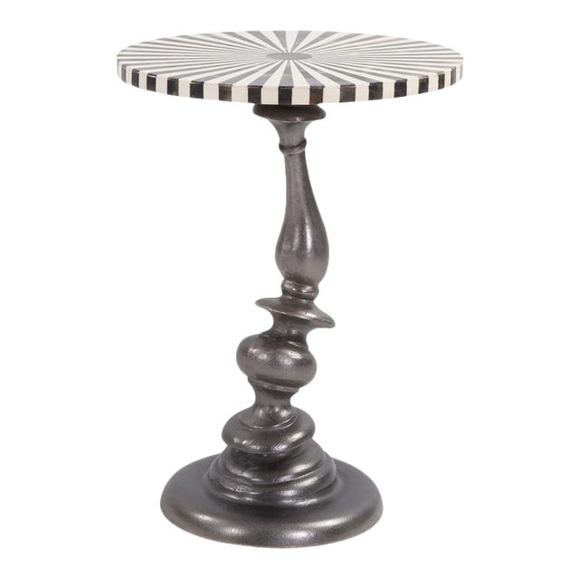 Drunken Metal Martini Table from Kenneth Ludwig Chicago For Sale