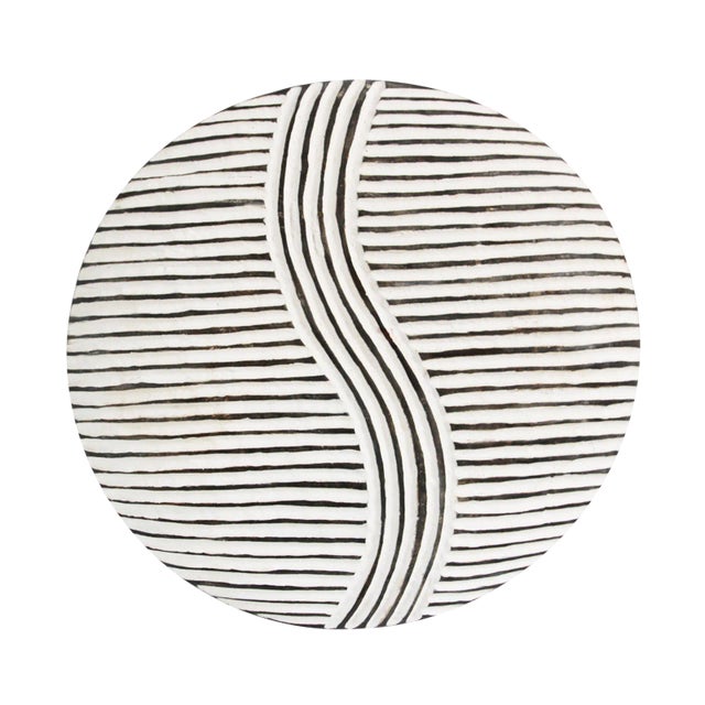 Vintage African Tribal Flow Zulu Shield Wall Object For Sale