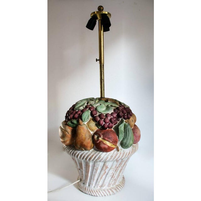 Italian Como Lamp in Porcelain, 1970s For Sale - Image 18 of 18