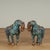 Chinese Pair of Vintage Chinese Cloisonne Horses For Sale - Image 3 of 18