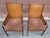 Brown Palecek Hollywood Regency Style Double Cane Upholstered Armchairs For Sale - Image 8 of 18
