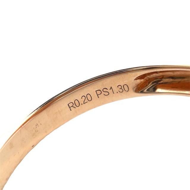 18k Rose Gold Conch Pearl, Ruby & Pink Sapphire Floral Ring, Size 6 For Sale - Image 12 of 12