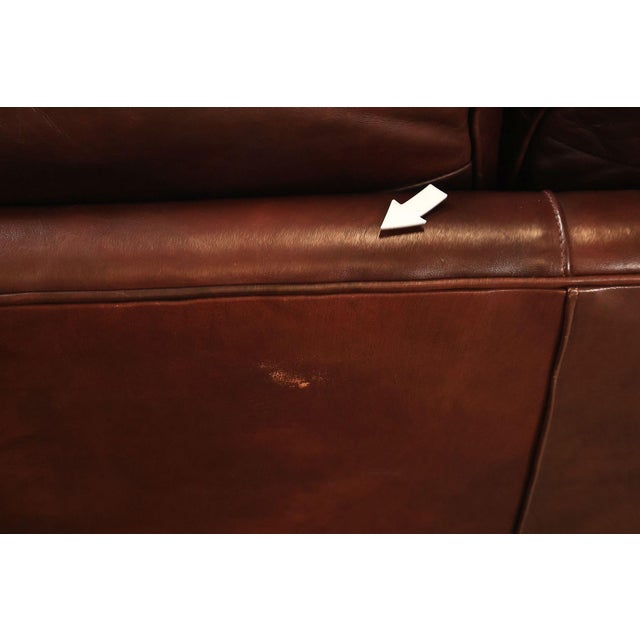 Hancock & Moore Traditional Leather Loveseat For Sale - Image 16 of 18