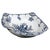 First Period Worcester Porcelain Pine Cone Pattern Shaped Basin For Sale - Image 13 of 15