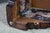 2 Antique Victorian Walnut Tapestry Upholstered Footstools Ottomans Bench Pair For Sale - Image 15 of 18