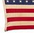 Vintage Cotton Embroidered American Flag For Sale - Image 4 of 5