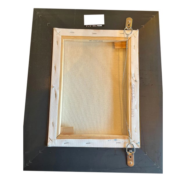 Paint Vintage European Countryside Oil Painting For Sale - Image 7 of 7