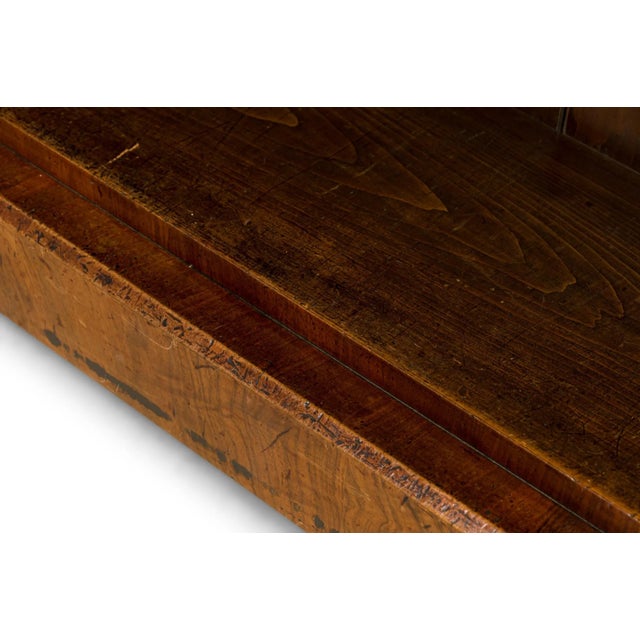 English Regency Carved Wood Small Bookcase Cabinet | Chairish