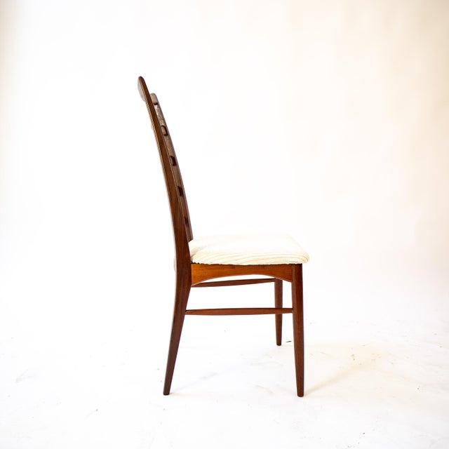 Brown Lis Chairs by Niels Koefoed for Hornslet Møbelfabrik, 1960s, Set of 4 For Sale - Image 8 of 17