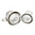 Vintage Art Nouveau Silver Overlay Creamer and Sugar Bowl Set For Sale In New York - Image 6 of 6