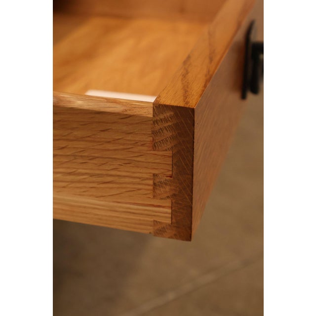 2000 - 2009 Stickley Mission Collection Oak Coffee Table With Drawers For Sale - Image 5 of 18