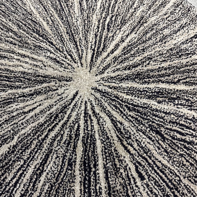 Design Within Reach 5ft X 8ft Angela Adams for Design Within Reach Grace Area Rug, Graphite For Sale - Image 4 of 12