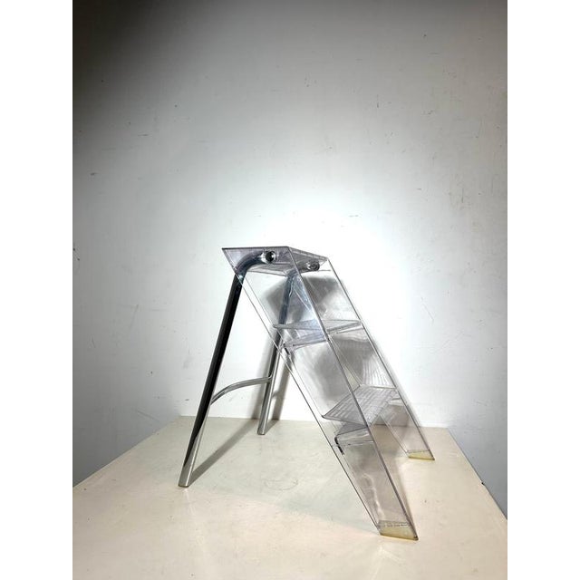 Transparent Ladder Stool from Kartell For Sale - Image 5 of 5