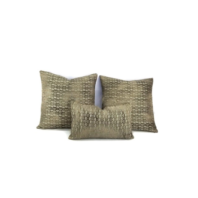 S. Harris Monday Muse in Titan Pillow Cover - 20" X 20" For Sale - Image 4 of 6
