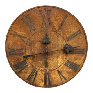 Mid 19th Century French Tower Clock Face For Sale